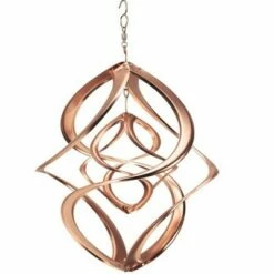 Cheap ✔️ Wind & Weather Copper-Plated Dual Spiral Hanging Metal Wind Spinner 🔥 -Garden Decor Shop unnamed file 13920