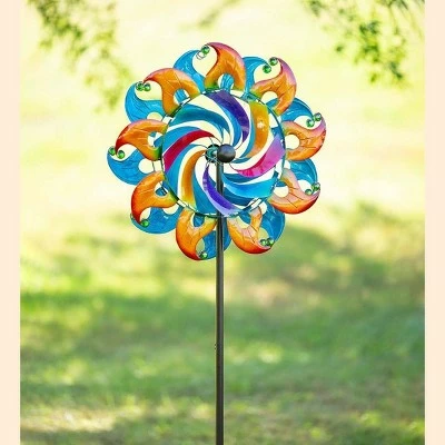 Top 10 β Wind & Weather Colorful Waves Metal Wind Spinner With Glass Balls π 2 Top 10 β Wind & Weather Colorful Waves Metal Wind Spinner With Glass Balls π