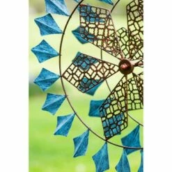 Best deal 😉 Evergreen 75"H Wind Spinner, Copper and Verdigris 🌟