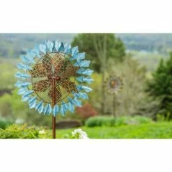 Best deal 😉 Evergreen 75"H Wind Spinner, Copper and Verdigris 🌟 -Garden Decor Shop unnamed file 13959