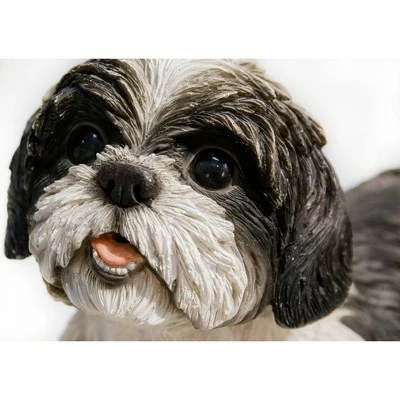 Hot Sale π HI-LINE GIFT LTD 7.5" Polyresin Laying Down Shih Tzu Statue Black/White - Hi-Line Gift β 4 Hot Sale π HI-LINE GIFT LTD 7.5" Polyresin Laying Down Shih Tzu Statue Black/White - Hi-Line Gift β - Image 2