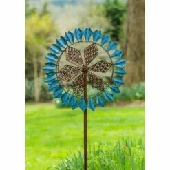 Best deal 😉 Evergreen 75"H Wind Spinner, Copper and Verdigris 🌟 -Garden Decor Shop unnamed file 13962