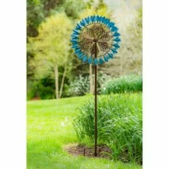 Best deal 😉 Evergreen 75"H Wind Spinner, Copper and Verdigris 🌟 -Garden Decor Shop unnamed file 13963