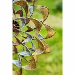 Top 10 🔥 Evergreen 75"H Wind Spinner, Copper and Gold Flower 👏 -Garden Decor Shop unnamed file 13976