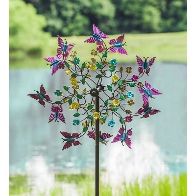 Outlet π Wind & Weather Colorful Metal Butterfly Wind Spinner π 4 Outlet π Wind & Weather Colorful Metal Butterfly Wind Spinner π - Image 2