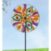 Budget 💯 Wind & Weather Colorful Kaleidoscope Dual-Rotor Metal Wind Spinner 🌟 -Garden Decor Shop unnamed file 14017