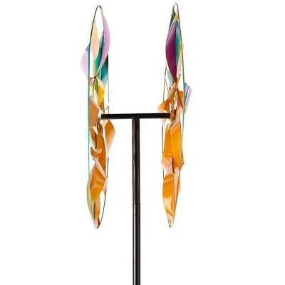 Budget π― Wind & Weather Colorful Kaleidoscope Dual-Rotor Metal Wind Spinner π 3 Budget π― Wind & Weather Colorful Kaleidoscope Dual-Rotor Metal Wind Spinner π - Image 2