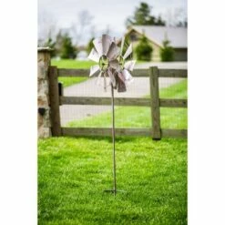 Buy 🎉 Evergreen 72"H Wind Spinner, Galvanized Windmill 🌟 -Garden Decor Shop unnamed file 14045