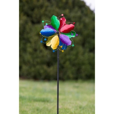 Best Pirce ๐ Evergreen Blooms Outdoor Safe Kinetic Wind Spinning Topper - Pole Sold Separately ๐ 4 Best Pirce ๐ Evergreen Blooms Outdoor Safe Kinetic Wind Spinning Topper - Pole Sold Separately ๐ - Image 2