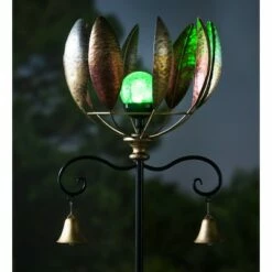 Wholesale 🔥 Evergreen 59.5"H Wind Spinner Copper Leaves 🔥 -Garden Decor Shop unnamed file 14063