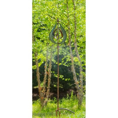 Best deal π Evergreen 87.5"H Misting Wind Spinner, Copper and Verdigris Tulip βοΈ 5 Best deal π Evergreen 87.5"H Misting Wind Spinner, Copper and Verdigris Tulip βοΈ - Image 3