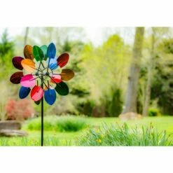 Best Sale 💯 Evergreen 72"H Wind Spinner, Multicolored Shovels 😍 -Garden Decor Shop unnamed file 14083