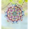 Outlet 😀 Wind & Weather Flower Mandala Optical Illusion Hanging Metal Spinner ⭐ -Garden Decor Shop unnamed file 14100