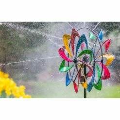 Best deal ⌛ Evergreen 75" Hydro Spinner Multicolor 🔔 -Garden Decor Shop unnamed file 14125