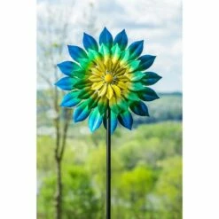 New 🤩 Evergreen 75"H Wind Spinner, Oceanic Dimensions 😍 -Garden Decor Shop unnamed file 14135