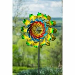 Brand new π Evergreen 75"H Primary Color Swirl with Curved Edges Wind Spinner π€© 12 Brand new π Evergreen 75"H Primary Color Swirl with Curved Edges Wind Spinner π€© -Garden Decor Shop unnamed file 14146