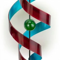 Wholesale ⌛ Alpine Corporation 34" Metal Swirl Décor Red/blue 🎉 -Garden Decor Shop unnamed file 14198