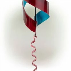 Wholesale ⌛ Alpine Corporation 34" Metal Swirl Décor Red/blue 🎉 -Garden Decor Shop unnamed file 14199