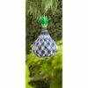 Hot Sale 💯 Evergreen Black and White Pineapple Burlap Balloon Spinner 🔥 -Garden Decor Shop unnamed file 14216