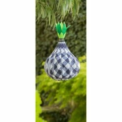 Hot Sale 💯 Evergreen Black and White Pineapple Burlap Balloon Spinner 🔥