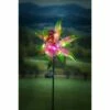 Discount 😉 Evergreen 48"H Solar Staked Wind Spinner, Glass Rooster 🛒
