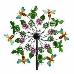 Budget 🥰 Evergreen 75"H Bee Wind Spinner 😉 -Garden Decor Shop unnamed file 14251