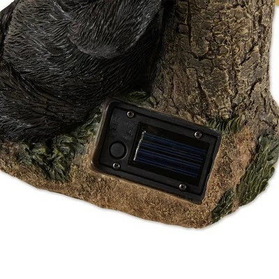 Budget π Zingz & Thingz Zingz & Thingz 8.5" Polyresin Lounging Bear Solar Light Statue Dark Brown β 3 Budget π Zingz & Thingz Zingz & Thingz 8.5" Polyresin Lounging Bear Solar Light Statue Dark Brown β - Image 2