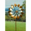 Cheapest ⌛ Evergreen 75"H Wind Spinner, Copper and Verdigris Paddles- 🤩 -Garden Decor Shop unnamed file 14277