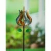 Brand new ✔️ Evergreen 75"H Wind Spinner, Green Flower Center Swirl- ❤️ -Garden Decor Shop unnamed file 14281