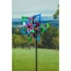 Discount 🔔 Evergreen 75"H Wind Spinner with Arrow, Vivid Hues- Fade and Weather Resistant Outdoor Decor 💯