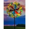 Cheapest 😍 Evergreen 75"H Wind Power Lighted Wind Spinner Hummingbird Harbor- 😀 -Garden Decor Shop unnamed file 14317