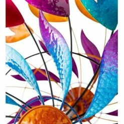 Best Pirce 😍 Wind & Weather Colorful Feather Spiral Spinner with Faceted Acrylic Beads 🌟 -Garden Decor Shop unnamed file 14322