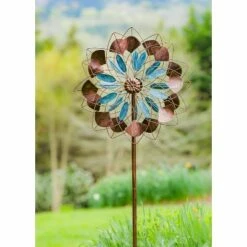 Flash Sale ✨ Evergreen 75"H Wind Spinner, Verdigris and Copper Petals ❤️ 15 Flash Sale ✨ Evergreen 75"H Wind Spinner, Verdigris and Copper Petals ❤️ -Garden Decor Shop unnamed file 14337
