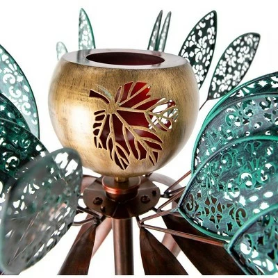 Top 10 β¨ Wind & Weather Patina Leaves and Bronze-Colored Swirls Metal Wind Spinner with Golden Laser-Cut Leaf π 5 Top 10 β¨ Wind & Weather Patina Leaves and Bronze-Colored Swirls Metal Wind Spinner with Golden Laser-Cut Leaf π - Image 3