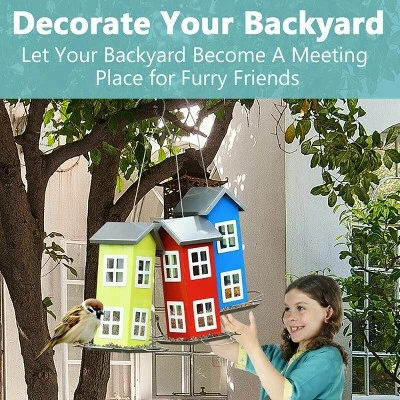 Wholesale 𧨠Costway Outdoor Wild Bird Feeder Weatherproof House Design Garden Yard Decoration π 8 Wholesale 𧨠Costway Outdoor Wild Bird Feeder Weatherproof House Design Garden Yard Decoration π - Image 7