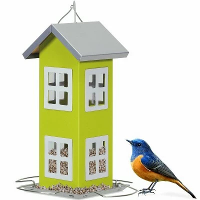 Wholesale 𧨠Costway Outdoor Wild Bird Feeder Weatherproof House Design Garden Yard Decoration π 12 Wholesale 𧨠Costway Outdoor Wild Bird Feeder Weatherproof House Design Garden Yard Decoration π - Image 11