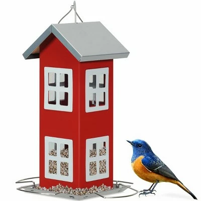 Wholesale 𧨠Costway Outdoor Wild Bird Feeder Weatherproof House Design Garden Yard Decoration π 13 Wholesale 𧨠Costway Outdoor Wild Bird Feeder Weatherproof House Design Garden Yard Decoration π - Image 12