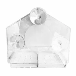 Garden Decor Shop 13 New ⭐ Backyard Expressions 8" House Window Bird Feeder 🔔