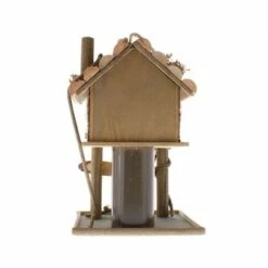 Garden Decor Shop 9 Cheapest 🛒 Zingz & Thingz Zingz & Thingz 7.8" Wood Tree House Bird Feeder Brown 👏
