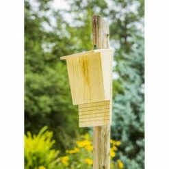 Brand new 🔥 Evergreen Natural Wooden Bat House 🌟 -Garden Decor Shop unnamed file 1444
