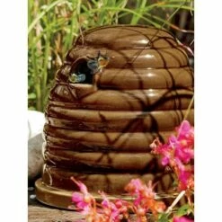 Hot Sale ✨ Ceramic Bumblebee House - Brown - WILDLIFE WORLD 🥰 -Garden Decor Shop unnamed file 1482