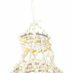 Best Sale 🛒 Juvale Seashell Wind Chimes, Beach Home Outdoor Garden Decor (5.5 x 17.5 Inches) 😉 -Garden Decor Shop unnamed file 1491