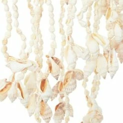 Best Sale 🛒 Juvale Seashell Wind Chimes, Beach Home Outdoor Garden Decor (5.5 x 17.5 Inches) 😉 -Garden Decor Shop unnamed file 1492