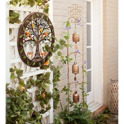 Top 10 π Wind & Weather Three-Bell Wind Chime Metal Garden Stake With Weathered Bronze-Colored Finish π― 4 Top 10 π Wind & Weather Three-Bell Wind Chime Metal Garden Stake With Weathered Bronze-Colored Finish π― - Image 2
