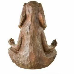 Best Sale 🌟 Wind & Weather Yoga-Pose Rabbit Resin Garden Statue With Look of Carved Wood ✨ -Garden Decor Shop unnamed file 15