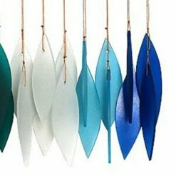 Cheap ❤️ Gold Crest Distribution Home & Garden 11.0" Gradient Ocean Windchine Driftwood Yard Decor Gold Crest Distributing - Bells And Wind Chimes 👏