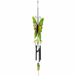 Discount ✔️ Northlight 15.75" Green Metal Butterfly Outdoor Garden Windchime ⭐ -Garden Decor Shop unnamed file 1538
