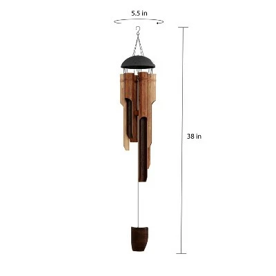 Best Pirce 𧨠Nature Spring Bamboo Wind Chime - Handcrafted and Hand Tuned for Garden and Patio, 38" β 2 Best Pirce 𧨠Nature Spring Bamboo Wind Chime - Handcrafted and Hand Tuned for Garden and Patio, 38" β
