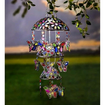 Best reviews of π Wind & Weather Three-Tiered Solar Jeweled Lighted Butterfly Mobile π 3 Best reviews of π Wind & Weather Three-Tiered Solar Jeweled Lighted Butterfly Mobile π