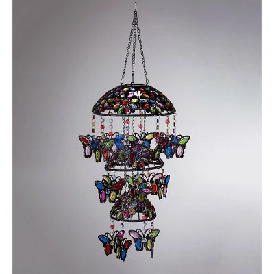 Best reviews of π Wind & Weather Three-Tiered Solar Jeweled Lighted Butterfly Mobile π 5 Best reviews of π Wind & Weather Three-Tiered Solar Jeweled Lighted Butterfly Mobile π - Image 3